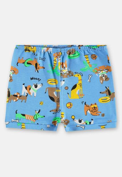 Short para Bebê Menino em Suedine Up Baby