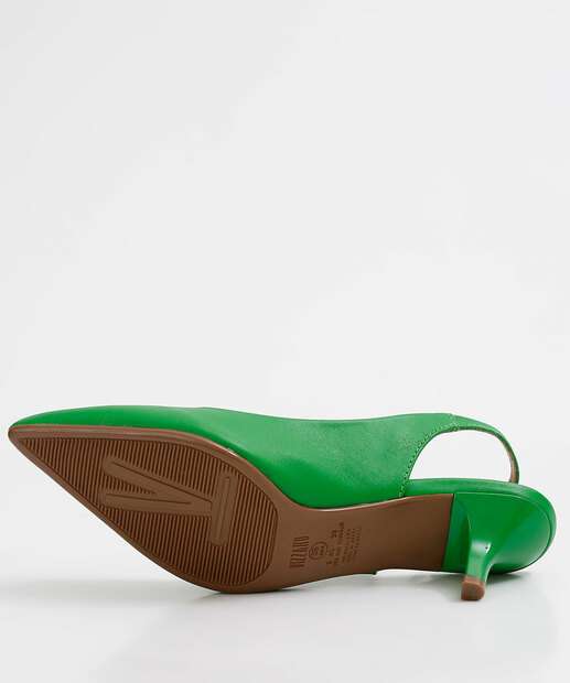 Scarpin Feminino Slingback Salto Fino Vizzano 
