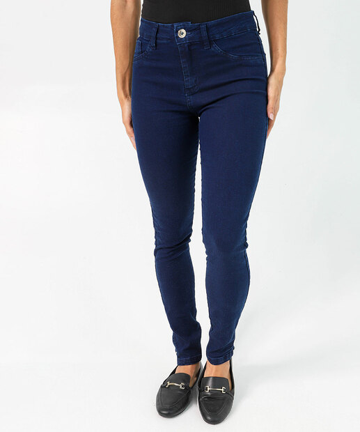 Calça Jeans Skinny Feminina Amaciada Biotipo Azul