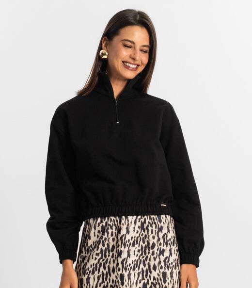 Blusão Feminino Rovitex Preto