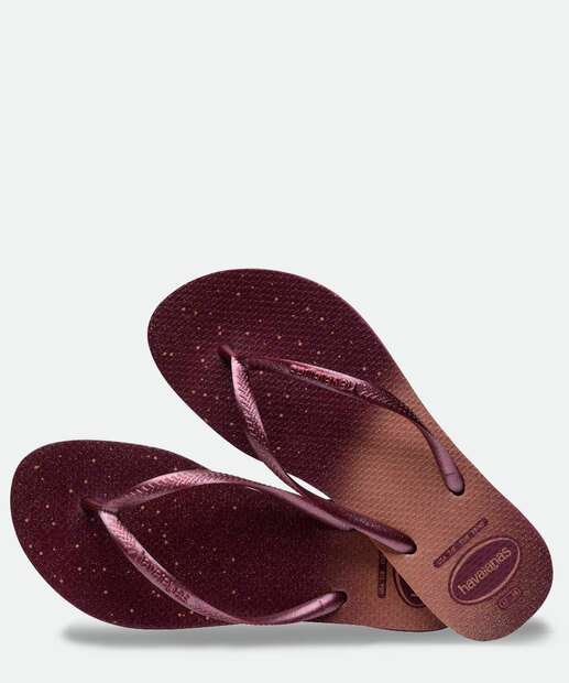 Chinelo Havaianas Feminino Slim Gloss