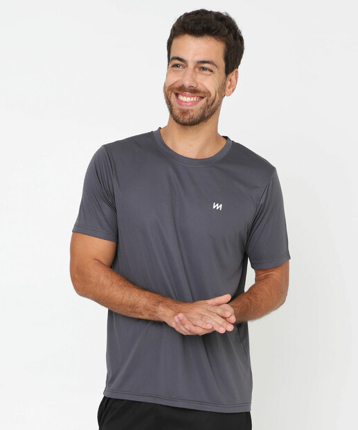 Image_Camiseta Masculina Fitness Dry Fit MR Cinza 