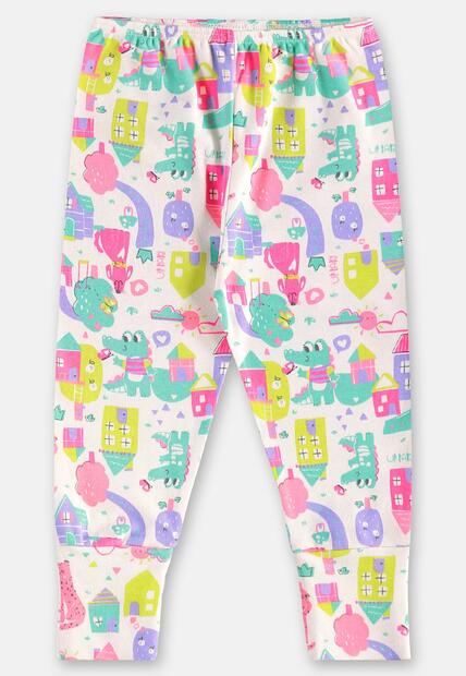 Conjunto em Suedine Bebê Menina Up Baby