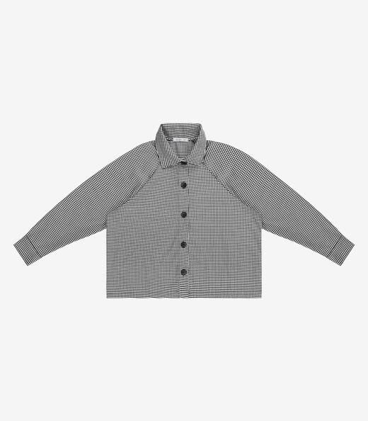 Casaco Feminino Xadrez Plus Size Secret Glam Preto