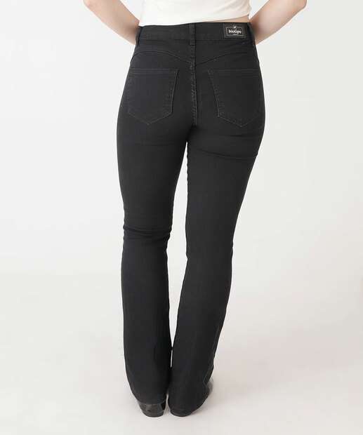 Calça Jeans Reta Feminina Fit Petit Biotipo