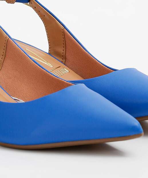 Scarpin Feminino Slingback Salto Fino Vizzano 