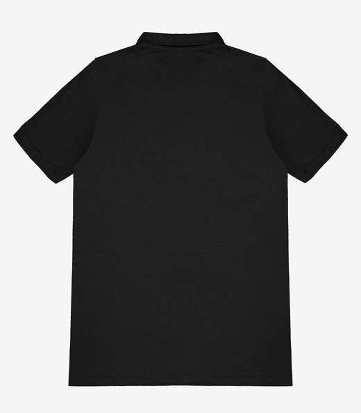 Camisa Polo Básica MMT Preto