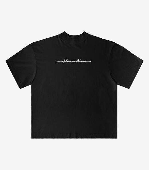 Camiseta Feminina Gola Alta Endless Preto