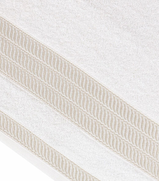 Toalha De Rosto Siena De Algodão Atlantica Bege