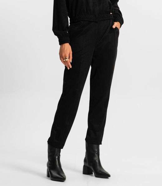 Calça Suede Feminina Rovitex Preto