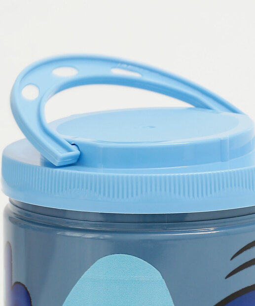 Pote Com Tampa Organizador Stitch Disney 1000ML