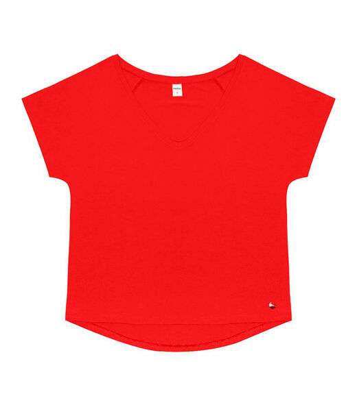 Blusa Feminina Viscotorcion Rovitex Laranja