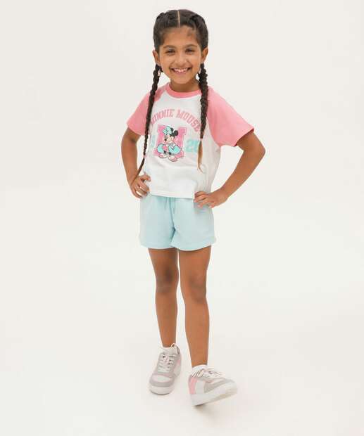 Short Infantil Moletinho Clochard Marisa Tam 4 a 10