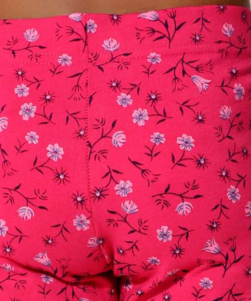 Calça Infantil Legging Floral Marisa Tam 4 a 10