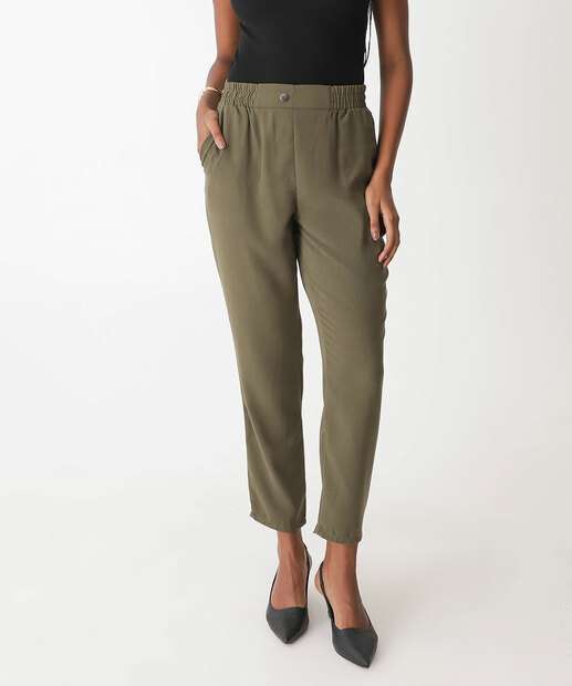 Calça Pantacourt Feminina Comfy Marisa