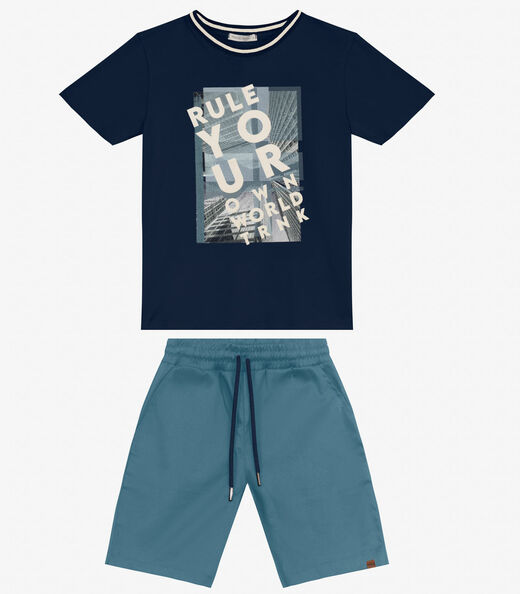 Image_Conjunto Masculino Camiseta com Bermuda Trick Nick Azul Marinho