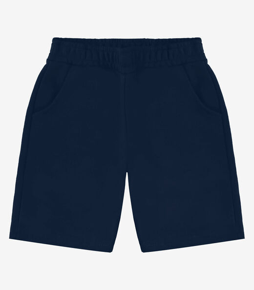 Bermuda Básica Menino Rovi Kids Azul