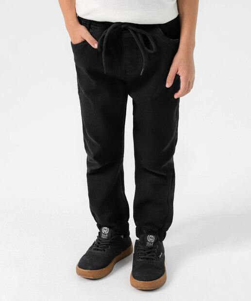 Calça Jogger Jeans Infantil Marisa