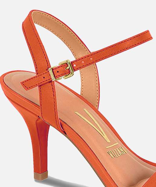 Sandália Salto Fino Feminina Vizzano