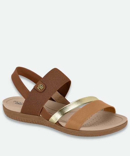 Image_Sandália Feminina Rasteira Modare Marrom