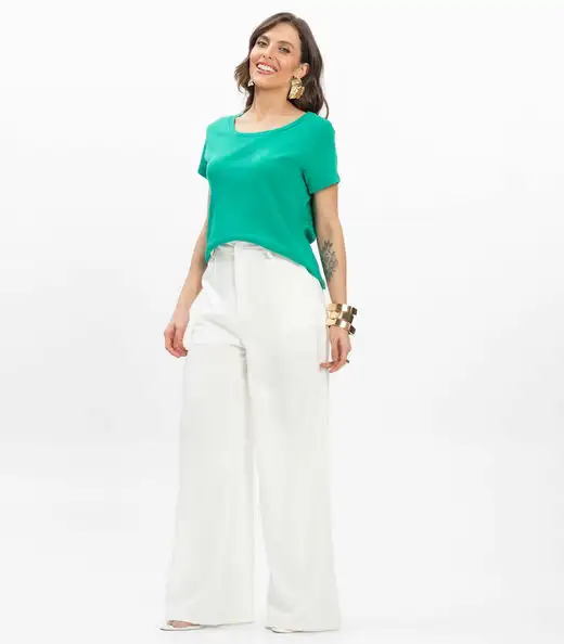 Blusa Feminina Infinita Cor Verde