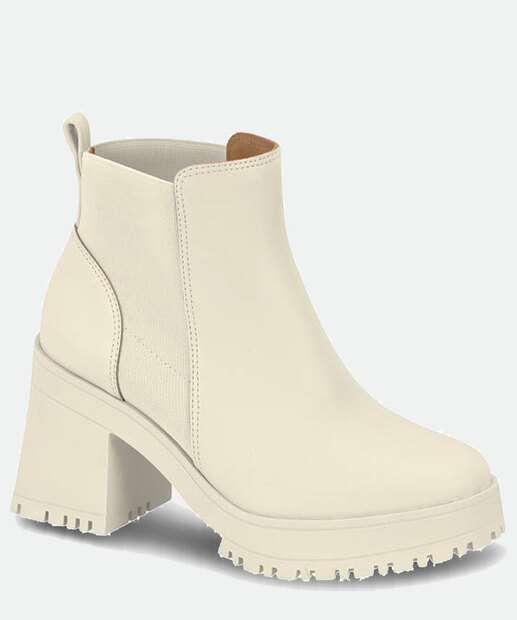 Bota Feminina Chelsea Salto Grosso Vizzano 