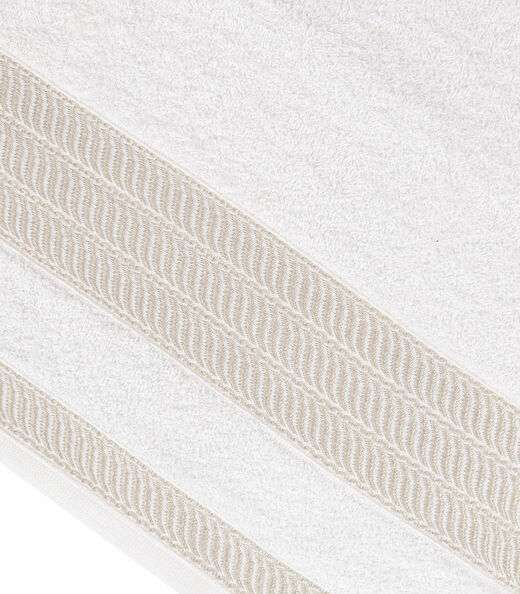 Toalha De Rosto Siena De Algodão Atlantica Bege