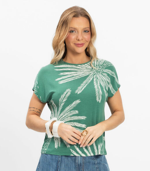 Blusa Feminina Viscotorcion Rovitex Verde