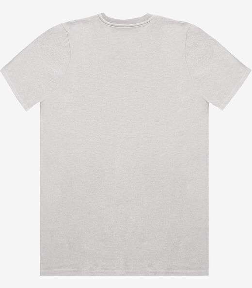 Camiseta Masculina Básica Select Cinza