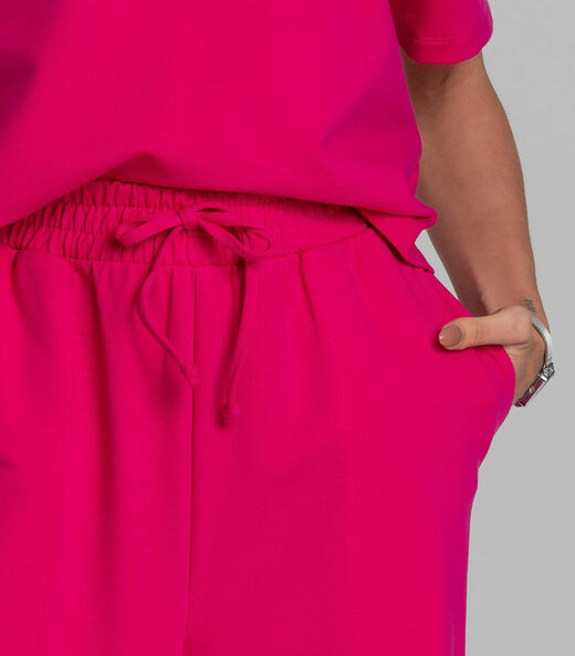 Conjunto Feminino em Molecotton Dianna Rosa