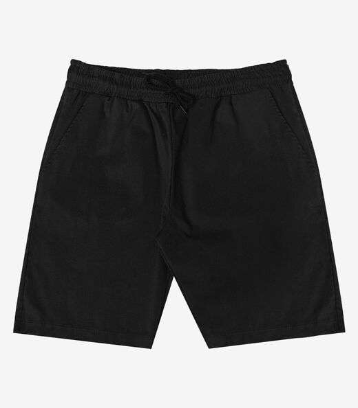 Image_Bermuda Juvenil Em Sarja Masculina Minty Preto