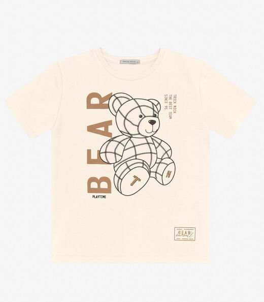 Image_Camiseta Menino em Cotton Leve Trick Nick Off White