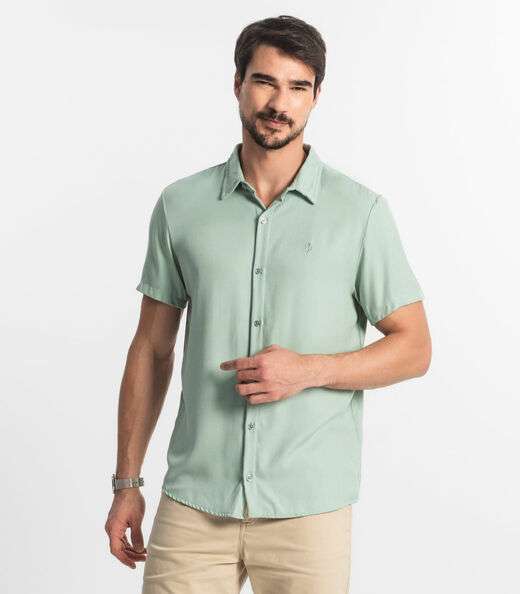 Image_Camisa Masculina Viscose Diametro Verde