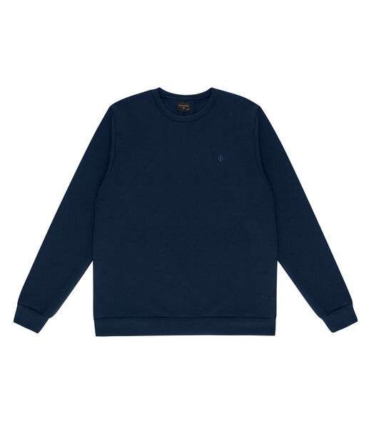 Blusão Masculino Plus Size Moletom Básico Diametro Azul