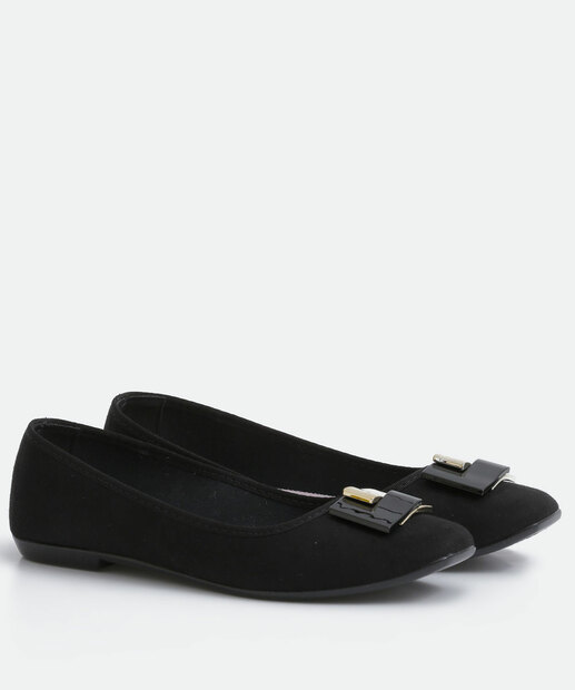 Sapatilha Feminina Bico Quadrado Moleca