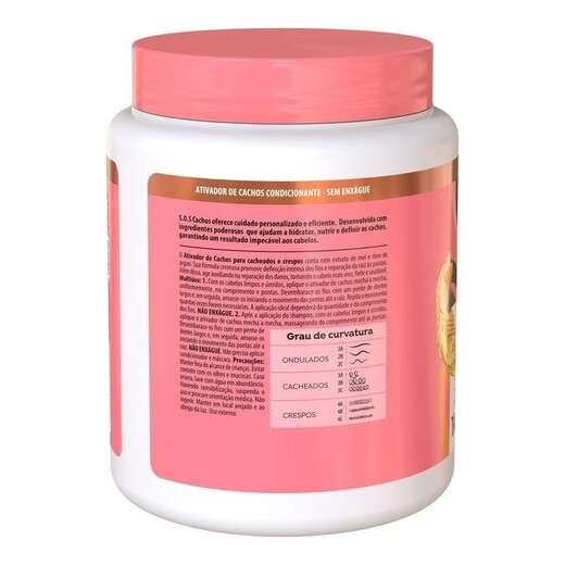 Ativador Salon Line Sos Mel E Óleo De Argan 1Kg