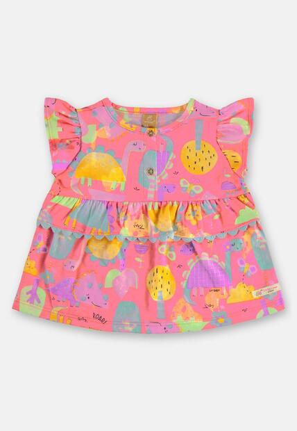 Conjunto Bata Calcinha Dinossauros Up Baby