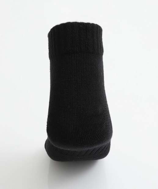 Kit 3 Pares Meias Masculina Soquete Preto