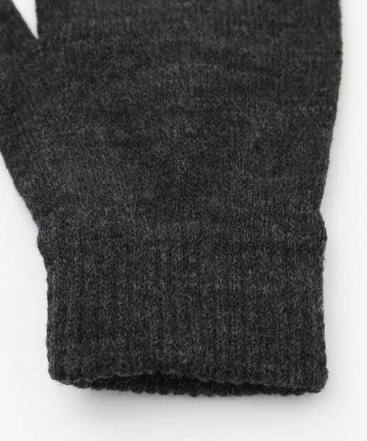 Luva Feminina Tricô Mescla Marisa Cinza