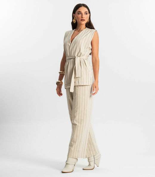 Calça Feminina de Molecotton Endless Bege