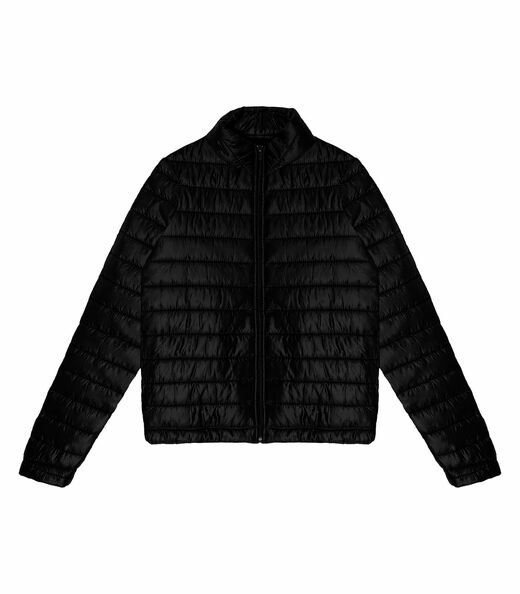 Jaqueta Puffer Masculina Gola Dupla Diametro Preto