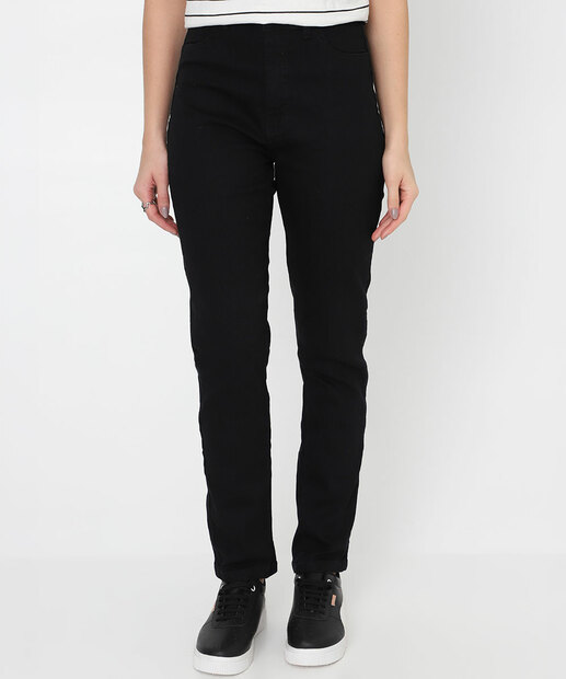 Calça Jeans Cigarrete Feminina Cintura Alta 