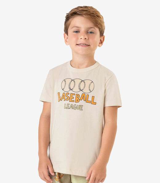 Pijama Meia Malha Rovi Kids Bege