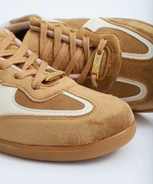 Tênis Casual Feminino Recortes Vizzano