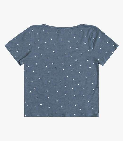 Blusa Feminina em Malha Visco Infinita Cor Cinza