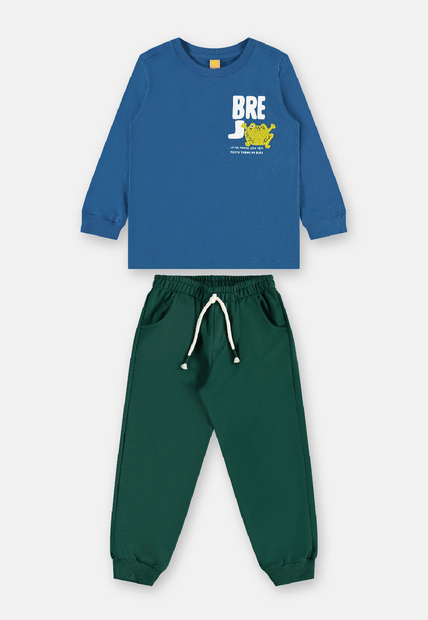 Conjunto Brejo Camiseta Calça Três e Já
