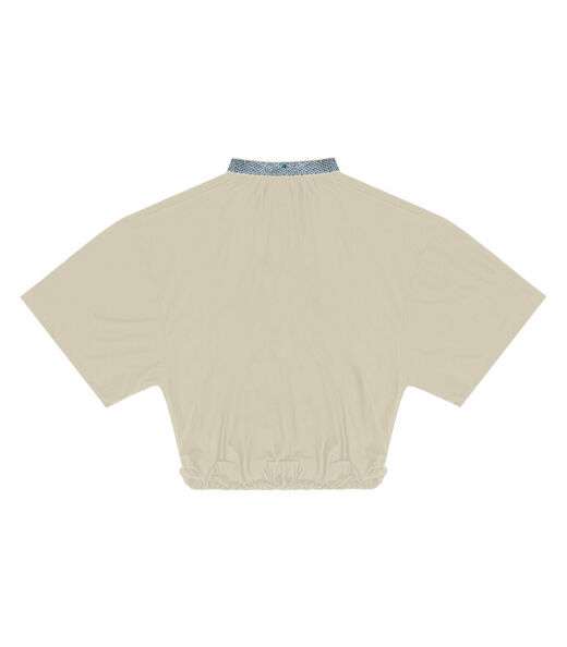 Blusa Feminina Gola Alta Endless Bege