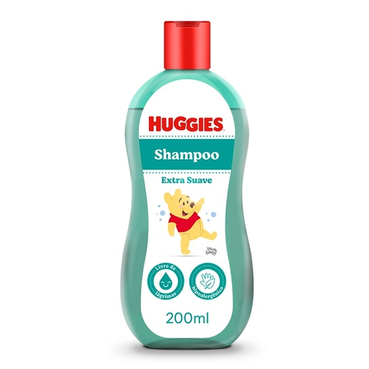 Image_Kit com 3 Unidades de Shampoo Extra Suave 200ml Huggies