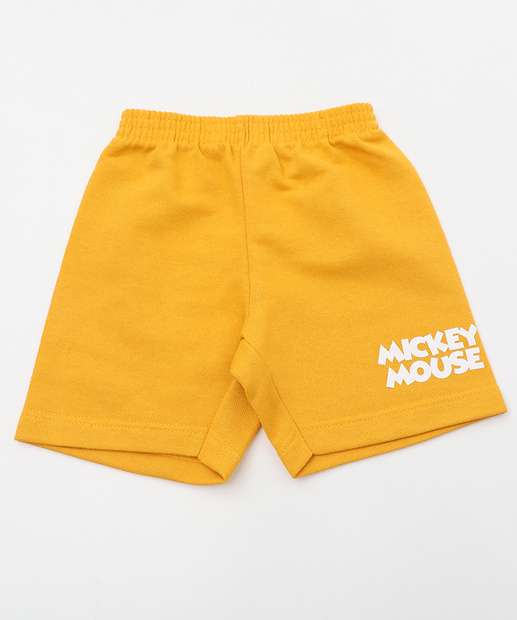 Conjunto Infantil Mickey Disney Tam 1 a 3 Azul