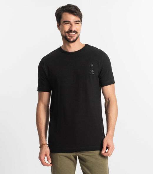 Camiseta Masculina Diametro Preto